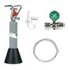 Guemmer Products Basic Aquarium CO2 System Complete Set with Filled 500 g Refillable Cylinder – Various Versions view 1
