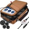 SereneLife Portable Hot Stone Massage Set with Heater view 1