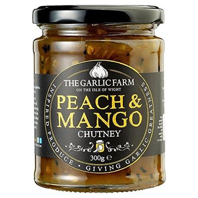The Garlic Farm Peach & Mango Chutney, 285 g