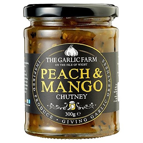 The Garlic Farm Peach & Mango Chutney, 285 g