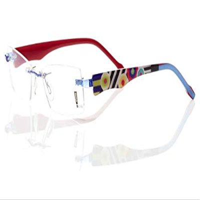 Switch It Eyeglasses - 2253, Blue-Yellow-Black-Light Blue, Full-Rim, 53-18-135