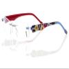Switch It Eyeglasses - 2253, Blue-Yellow-Black-Light Blue, Full-Rim, 53-18-135 view 1