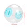 7.3" Hamster Exercise Ball, Roller and Round Small Pet Running Wheel Toy, Blue view 2