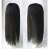 12.7 x 7.6 cm Mono Crown Topper, 20 in Dark Brown Human Hair view 4