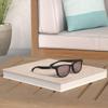 Lacoste Eyeglasses, Matte Black, 53 mm view 2