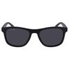 Lacoste Eyeglasses, Matte Black, 53 mm view 3