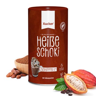 Xucker Sugar-Free Hot Chocolate with Birch Sugar, 800 g