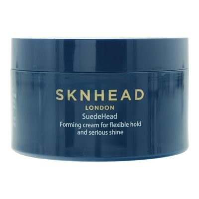 SKNHEAD London SuedeHead Men's Forming Cream for Flexible Hold & Serious Shine, Coconut-Scented 100 ml