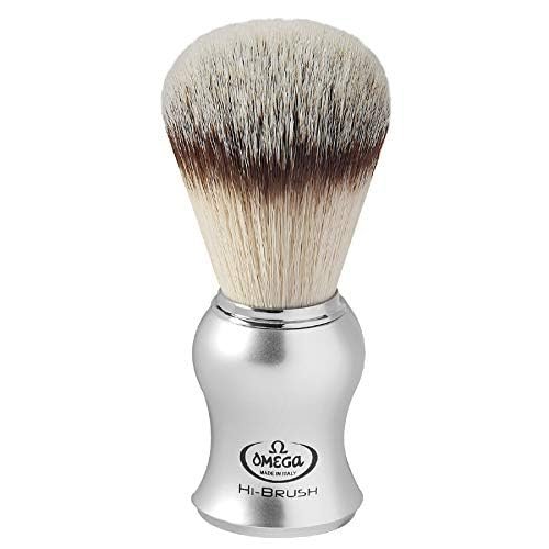 Omega 46229 Hi-Brush Fiber Shaving Brush