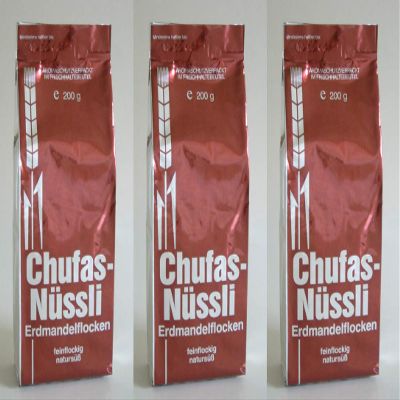 Chufas Nüssli, 3 x 200 g