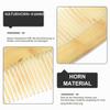 Lurrose Genuine Horn Comb, Antistatic Hair Comb for Smoothing and Detangling, 13.00 x 4.50 x 0.50 cm view 4