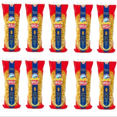 10 x Divella 100% Italian Pasta No. 37 Riccioli, 500 g