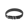 Farm-Land Comfort Padded Faux Leather Dog Collar, Black, 40 cm view 1