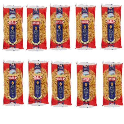 10x Divella Pasta 100% Italian N. 61 Ditali, 500 g