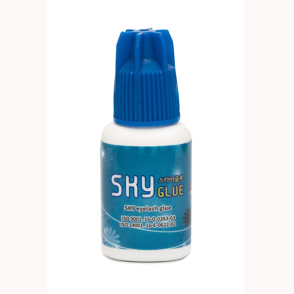 Eyelash Extension Glue, Professional, Ultra-Strong Hold, Long-Lasting, Black, 5 ml (S)