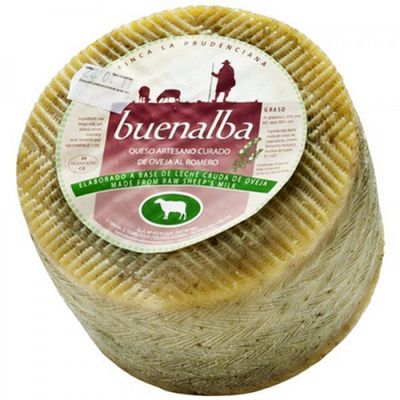 Smoked sheep's cheese with rosemary from Buenalba, approx. 3.2 kg – Artequeso