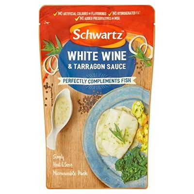 2x Schwartz White Wine and Tarragon Sauce for Fish, 300 g