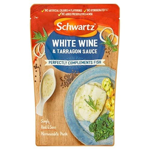 2x Schwartz White Wine and Tarragon Sauce for Fish, 300 g