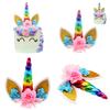 Unicorn Cake Topper, 15 cm view 3