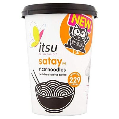 4x Itsu Satay Noodle Cups, 64 g