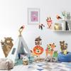 Kina R00431 Kids’ Wall Stickers, Forest Graphic, Fabric Effect, 120 × 30 cm view 1