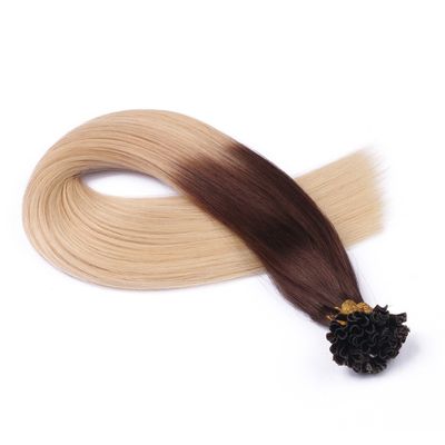 Keratin Bonding #2/60 Ombre, 50 cm, 200 U-Tip Extensions, 100% Remy Human Hair