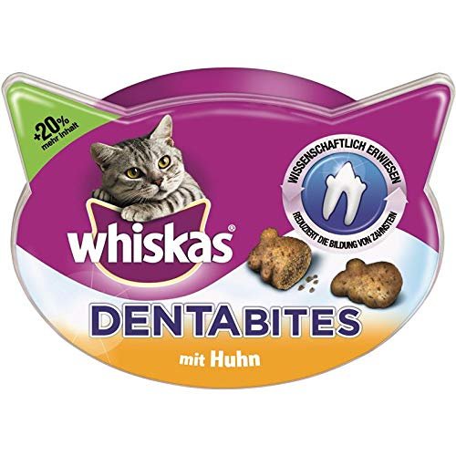 Whiskas Dentabites with Chicken 6 x 48 g Cat Treat