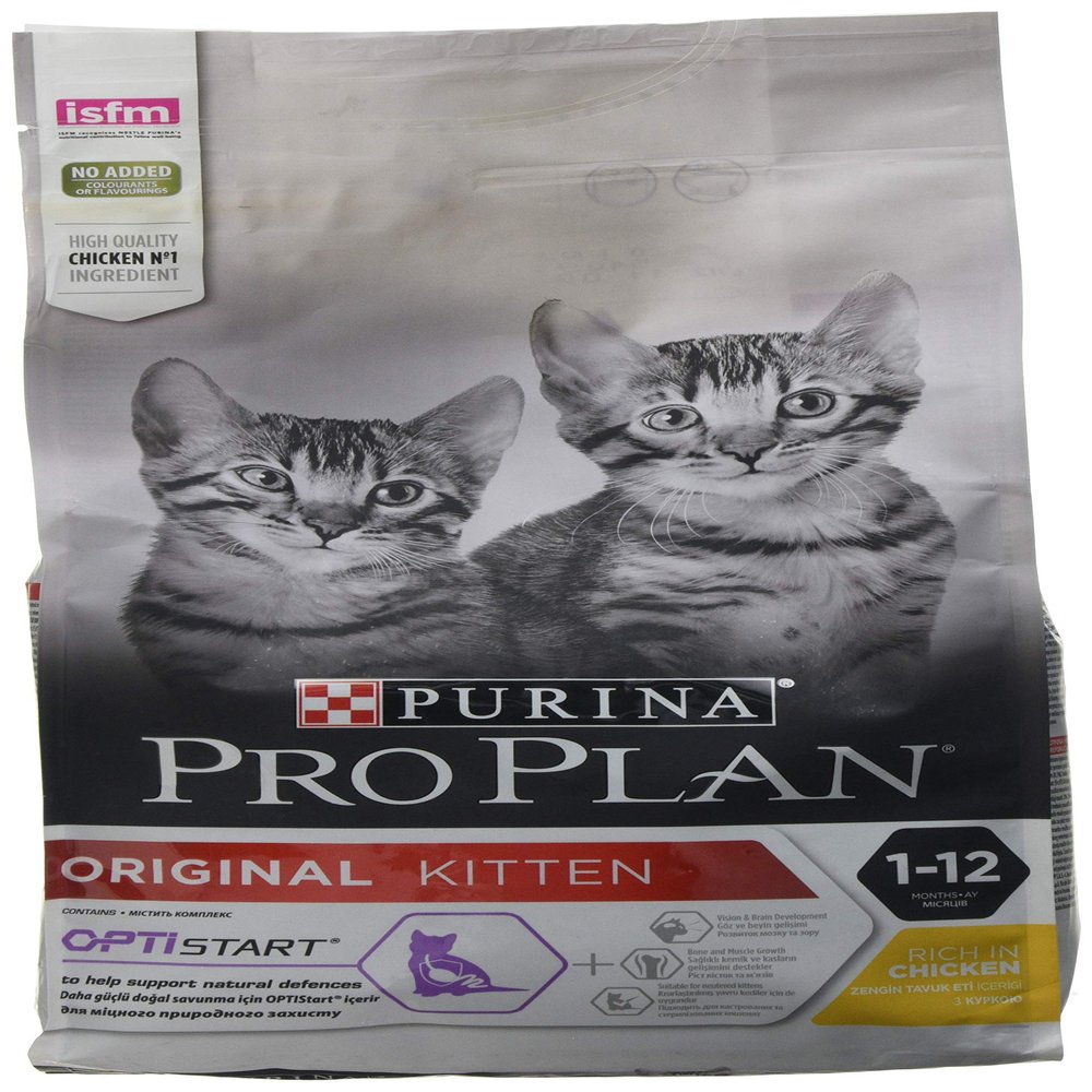 PURINA PRO PLAN Dry Cat Food, Chicken, 1.5 kg