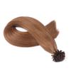 Keratin Bonding #9 Medium Blonde, 40 cm, 50 Strands, 1 g, 100% Remy Human Hair U-Tip Extensions view 2
