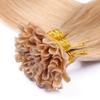 Keratin Bonding #18 Natural Ash Blonde 50cm 50-Strand 1g 100% Remy Human Hair U-Tip Extensions by NOVON view 4
