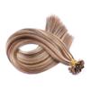Keratin Bonding #4/24 Highlighted, 60 cm, 200 x 1 g U-Tip Remy Human Hair Extensions view 2