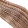 Keratin Bonding #4/24 Highlighted, 60 cm, 200 x 1 g U-Tip Remy Human Hair Extensions view 3