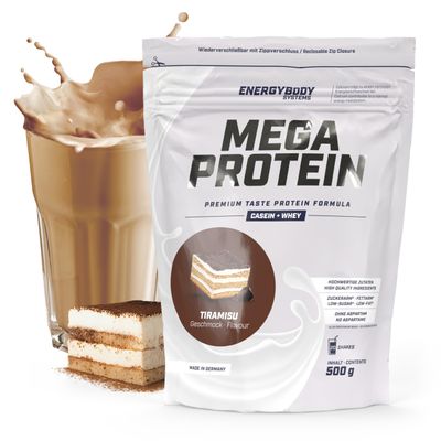 Energybody Mega Protein "Tiramisu," 500 g, Protein Powder