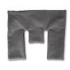 Neck Warmer with Fleece Cover and Moor Mud Filling, Gray view 2
