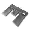 Neck Warmer with Fleece Cover and Moor Mud Filling, Gray view 4