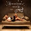 timalo Wall Decal “Only Those Who Know Their Goal Find the Way” — Laozi, with Stars, Dark Blue, 100 × 50 cm view 3