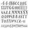 timalo Wall Decal Letters for Children's Rooms, Children's Letter Stickers, Dark Green, Size M view 1
