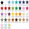 timalo Wall Decal Letters for Children's Rooms, Children's Letter Stickers, Dark Green, Size M view 2