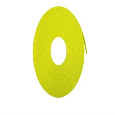 Beckers Beste Biothane Dog Leash with Loop, 1 m, Neon Yellow