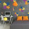 NAKLEO Wall Painting Stencils for Kids’ Rooms, Set of 5 view 2