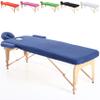 Beltom Cotton Cover for Massage Table, 195 x 70 cm – Blue view 1