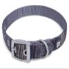 Petface Dog Collar, Tweed, Size M, Gray view 1