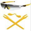 Mryok Replacement Earsocks and Nosepiece Kit for Oakley Radar EV Series Sunglasses - Yellow view 1