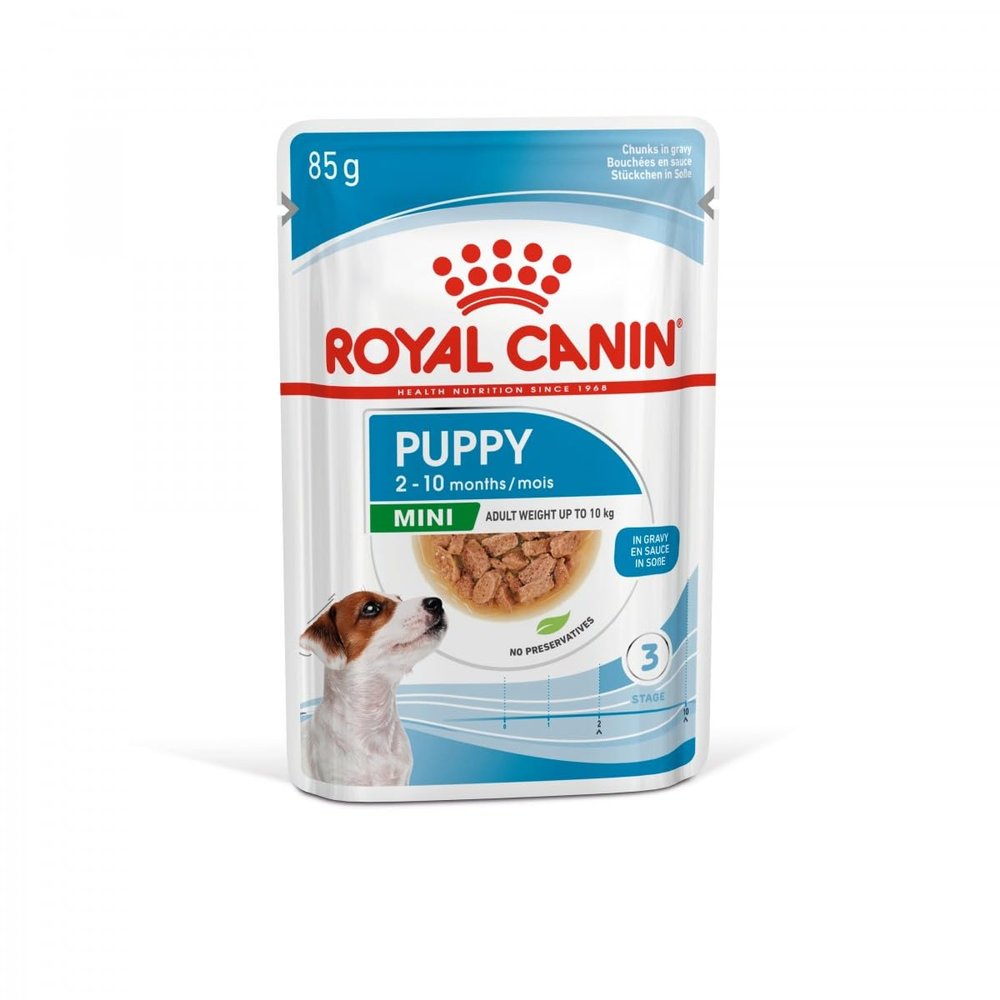 Royal Canin Mini Puppy Wet Dog Food, 12 x 85 g