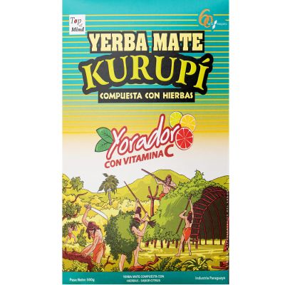 Kurupi Citrus Yerba Mate Tea, 500 g