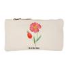 Mr. & Mrs. Panda Pouch Flower Rosehip, Size S – Gift, Toiletry Bag, Cotton Pouch, Cosmetic Bag, Pencil Case view 1