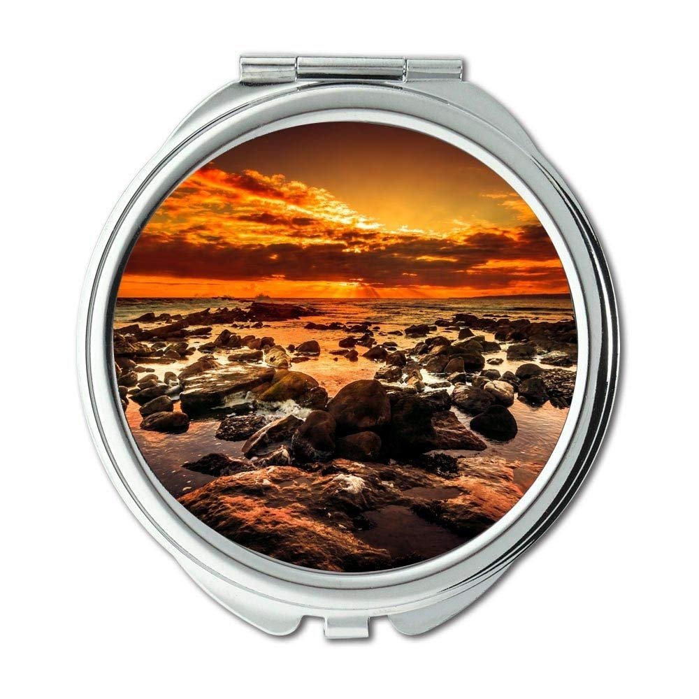 YENDOSTEEN Portable Double-Sided Makeup Mirror