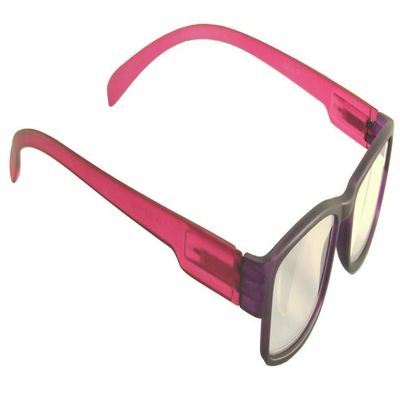 LONG Purple/Pink Reading Glasses, +2.00