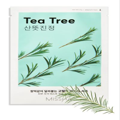 MISSHA Airy Fit Sheet Mask (Tea Tree), 19 ml