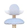 Blausberg Baby Seat Cushion Set for Evomove Nomi High Chair (Happy Star Gray) view 1